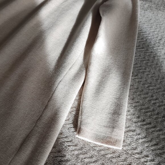 Max Sport Women's Long Cardigan Sweater, Color: Heather Stone, Size: Small - Picture 13 of 16